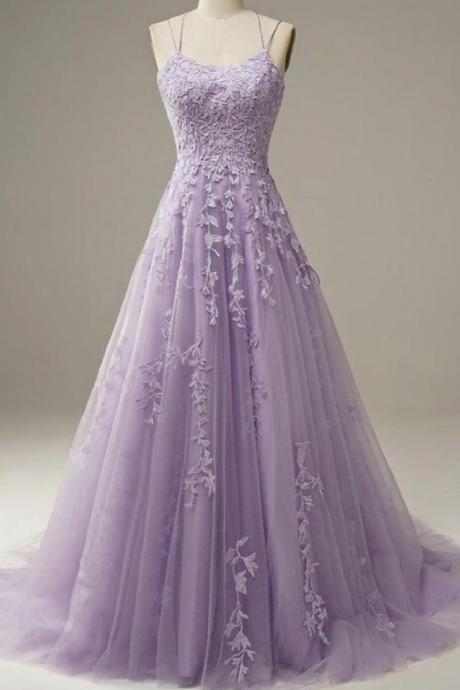 Prom Dresses Lace Long A Line Prom Dress Evening Dress