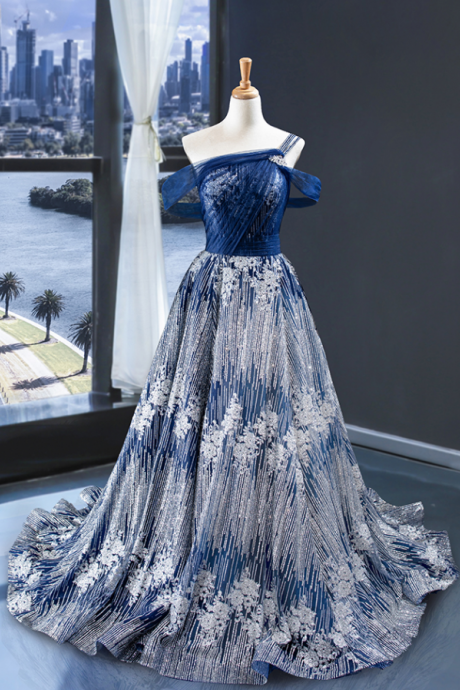 2022 Wedding Toast Dress Off Shoulder Luxury Princess Fluffy Skirt