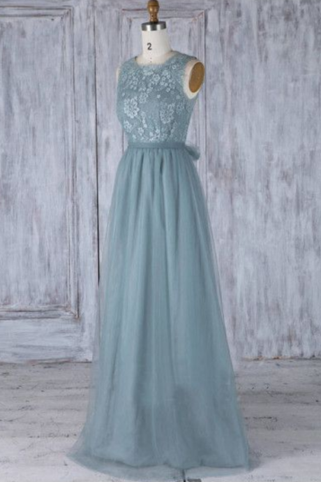 Sexy Evening Dress, A Line Prom Dress,lace Long Party Dress