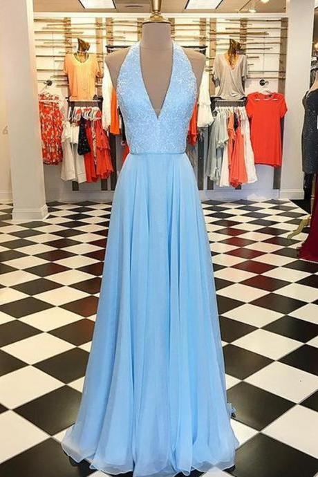 Sexy Long Prom Dresses With Beading,party Dress,evening Dresses,