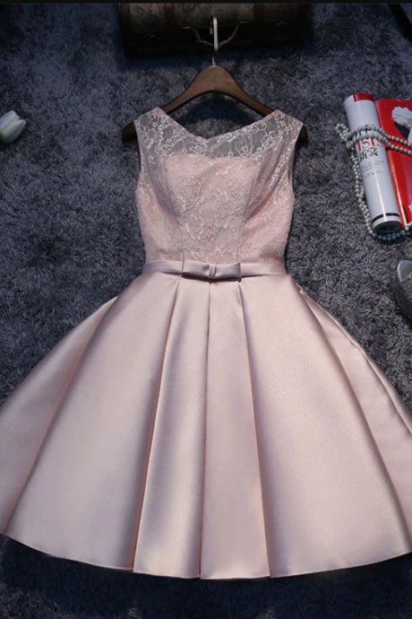 Homecoming Dresses,cute Lace Short Prom Dress, Homecoming Dress