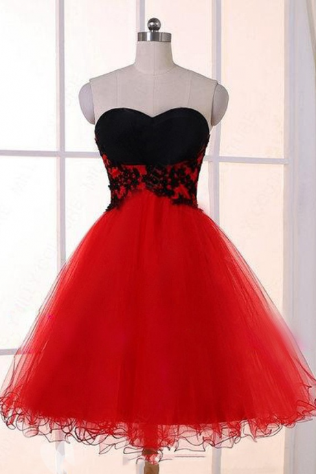 Red Homecoming Dress For Party