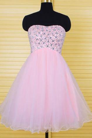 Love Prom Dress,elegant Beaded Prom Dress,short Party Dress For Prom,mini Prom Gown