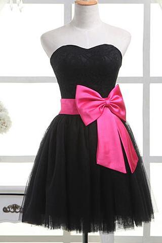 Black Prom Dresses,cute Tulle Prom Dress, Short Graduation Dresses,sexy Cocktail Dresses,formal Gowns