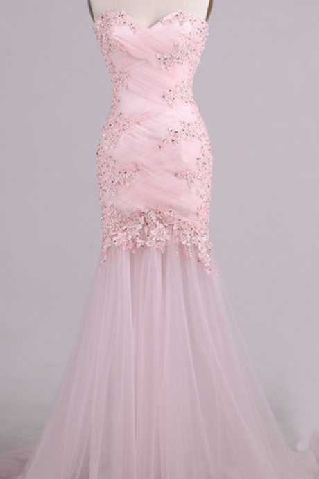 Sleeveless Sexy Formal Prom Dress, Beautiful Long Prom Dress, Banquet Party Dress