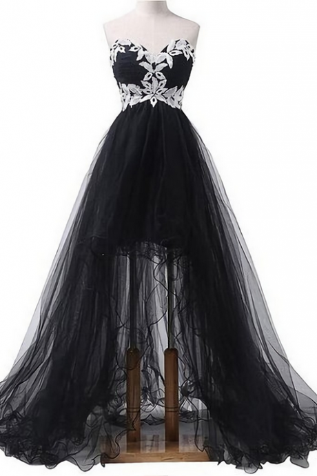 Elegant Sweetheart Neck Long Tulle Formal Prom Dress, Beautiful Long Prom Dress, Banquet Party Dress