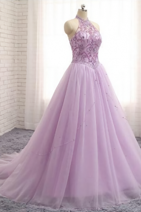 Elegant A-line Sweetheart Tulle Formal Prom Dress, Beautiful Prom Dress, Banquet Party Dress