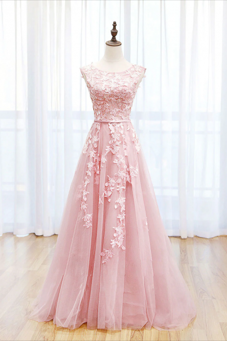 Pink long formal dresses sale