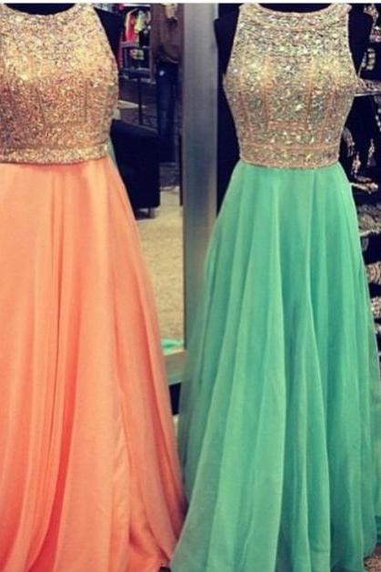 Rhinestone Prom Dresses, Beaded Prom Dress, Sexy Prom Dresses, Prom Dresses, 2016 Prom Dresses, Sexy Prom Dresses, Dresses For Prom