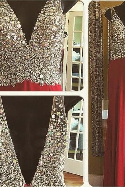 Red Prom Dresses,open Back Prom Gowns,backless Prom Dresses,sparkle Party Dresses,long Prom Gown,open Backs Prom Dress,evening Gowns,sparkly