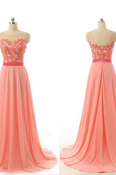 2016 Prom Dresses,blush Pink Evening Gowns,sexy Formal Dresses,chiffon Prom Dresses,2016 Fashion Evening Gown,sexy Evening Dress,party