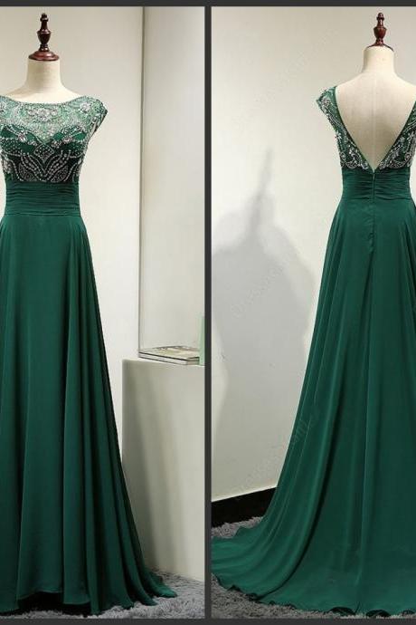 Backless Prom Dresses,green Prom Gowns,green Prom Dresses 2016, Party Dresses 2016,long Prom Gown,prom Dress,sparkle Evening Gown,sparkly Party