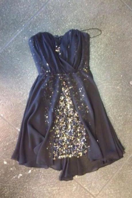 Sequin Homecoming Dress,sparkle Homecoming Dresses,glitter Homecoming Gowns,short Prom Gown,sweet 16 Dress,cute Homecoming Dresses,black