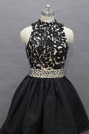  Homecoming Dress,Lace Homecoming Dress,Black Homecoming Dress,Fitted Homecoming Dress,Short Prom Dress,Homecoming Gowns,Cute Sweet 16 Dress For Teens