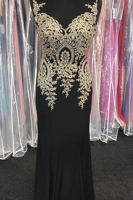 Black Prom Dresses,mermaid Prom Dress,lace Prom Dress,lace Prom Dresses,2017 Formal Gown,lace Evening Gowns,party Dress,lace Prom Gown For Teens
