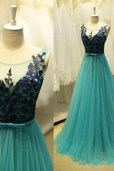 Mint Green Prom Dresses,Mermaid Evening Dresses,Slit Prom Gowns,Elegant ...