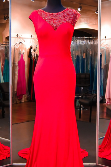 Red Prom Dresses,prom Dress,red Prom Gown,prom Gowns,elegant Evening Dress,modest Evening Gowns,simple Party Gowns