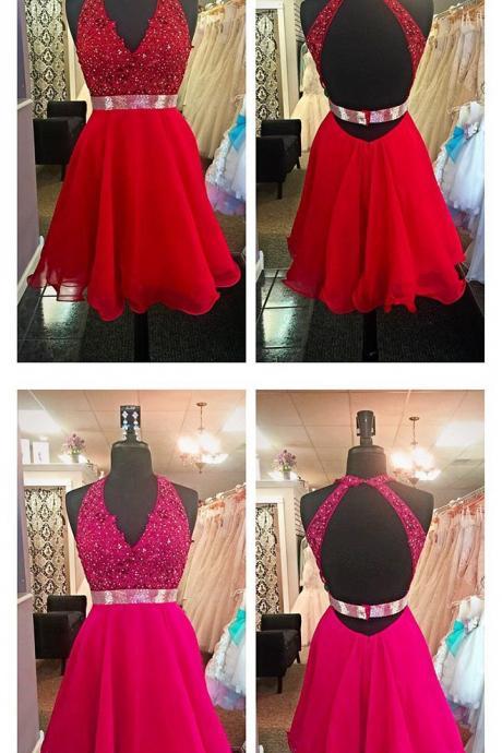 Homecoming Dresses,red Homecoming Dresses,pink Homecoming Dresses,short Prom Gowns,prom Dresses Short 2017