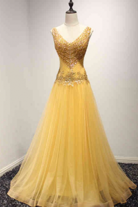 Real Picture Yellow Long Evening Party Dresses Beading Lace Up Black Girl African Prom Formal Gowns Moroccan Kaftan Kleider