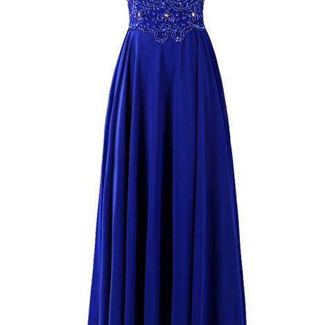 Royal Blue Prom Dress Formal Dresses Party Gown on Luulla