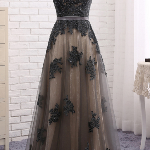 Dress Skirt, Grey Lace, Dress Skirt, Dress Skirt, Elegant Formal Evening Dress, Evening Dress on