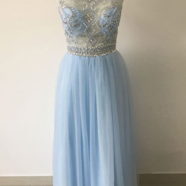 Long Two Pieces Prom Dresses Prom Dress Evening Gown For Wedding Party ...