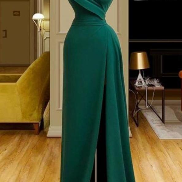 Prom Dresses.Green Evening Dress, Mermaid Evening Dress