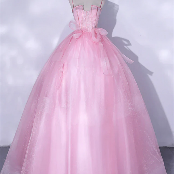 A-Line V-Neck Satin Prom Dresses Formal Evening Dresses Y806