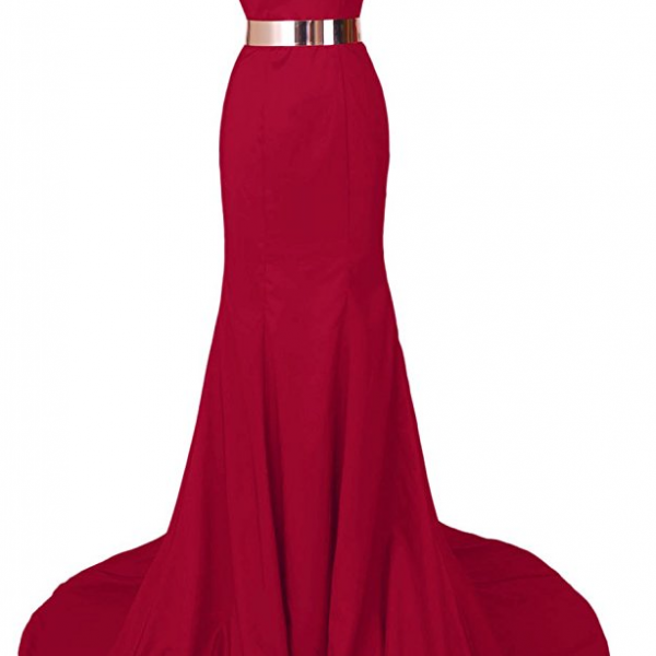 Leopard - Sweetheart Mermaid Satin Long Formal Prom Dress With Beading main image 0