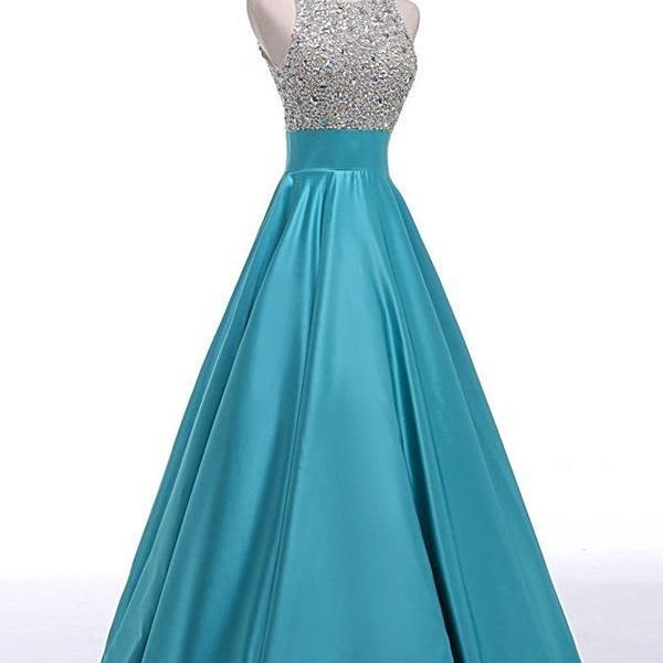 Beading A-line Prom Dresses,Cheap Prom Dress,Prom Dresses For Teens ...