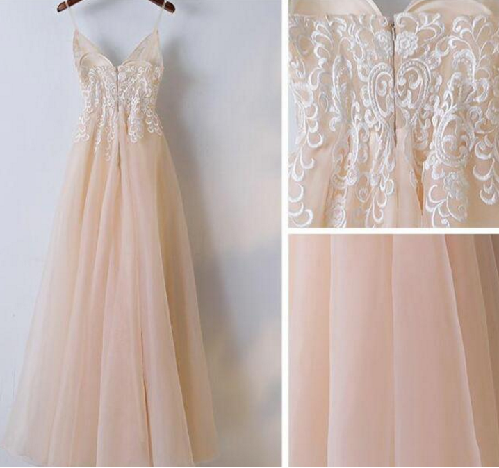 Spaghetti Straps Prom Dresses ,DS4144 main image 1