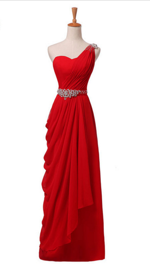 One Shoulder Pleated Mini Dress - Modern Party Glamour