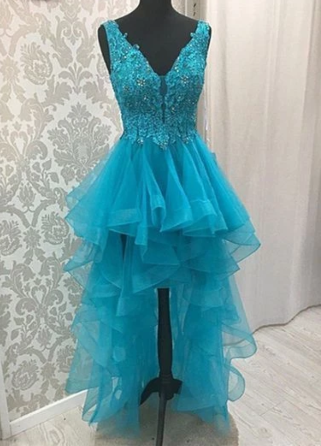 Dresses High Low Lace Dress on Luulla