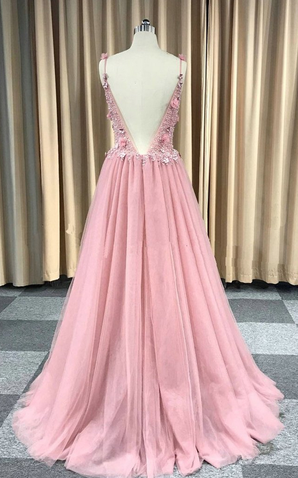 Beaded Backless Dress