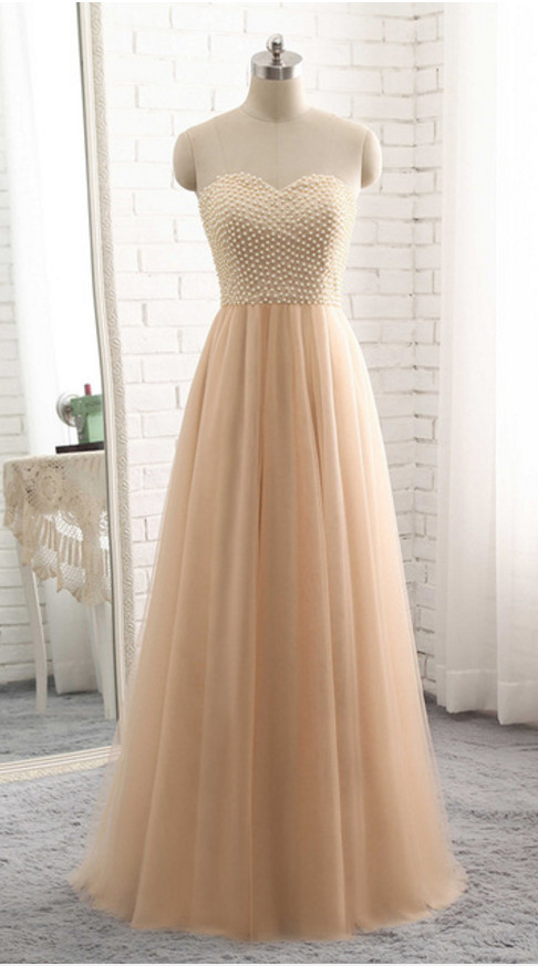 Fancy Off-the-Shoulder Sweetheart Tulle A-Line Long Prom Dress,WD5743