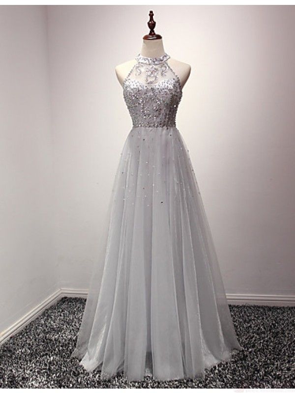 Gray Prom Dresseslaceprom Dresslace Prom Dressgray Prom Dressesformal Gownball Gown Evening 